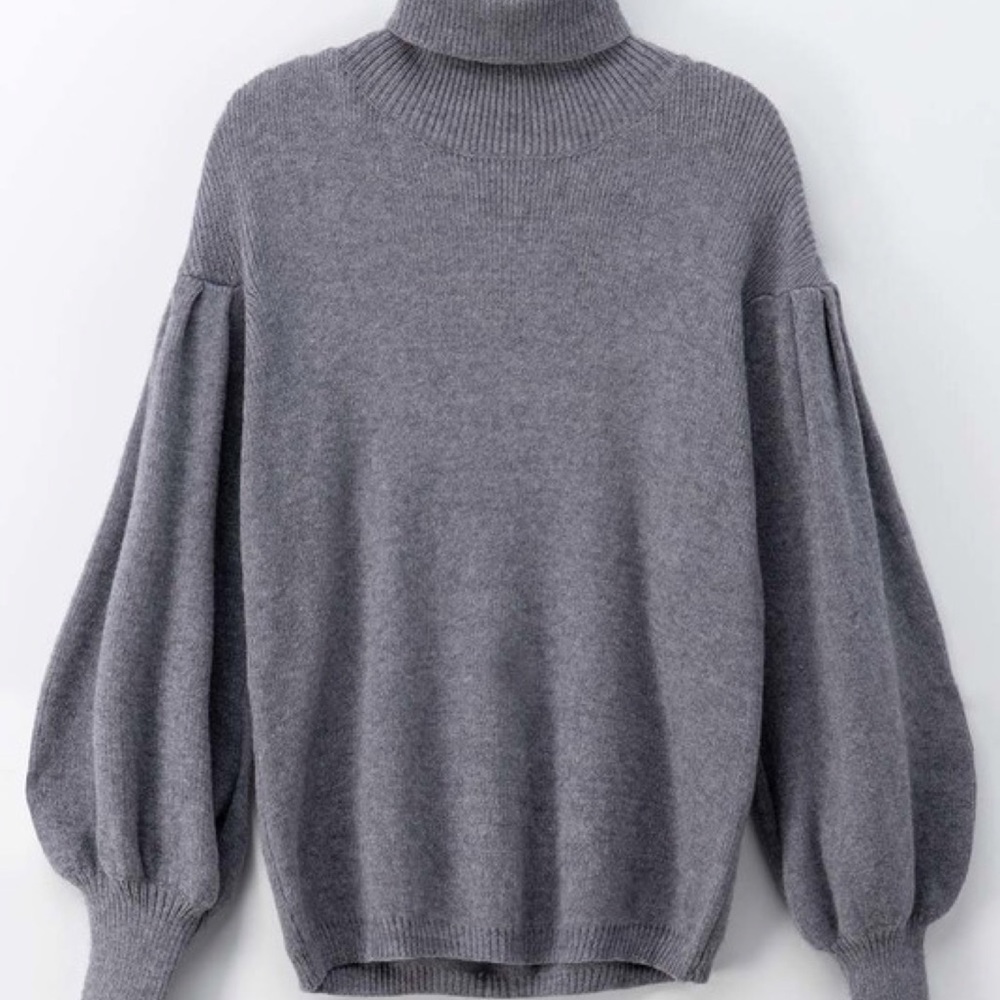 last-  SAHARA Turtleneck Red sweater - Picture 2 of 2